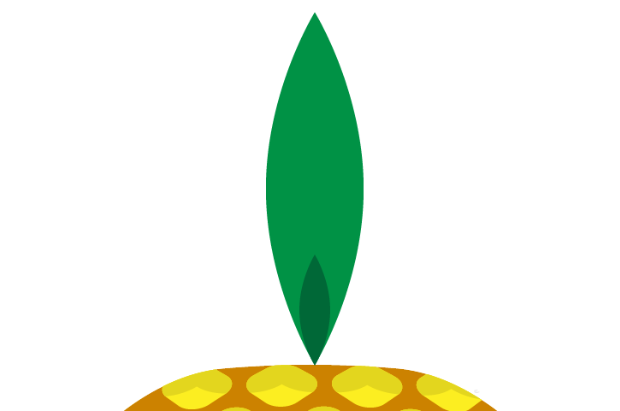 ai怎么设计卡通菠萝简笔画