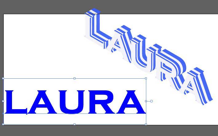 ai添加文字阴影效果