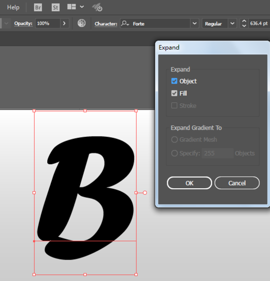 AI怎么设计立体阴影文字