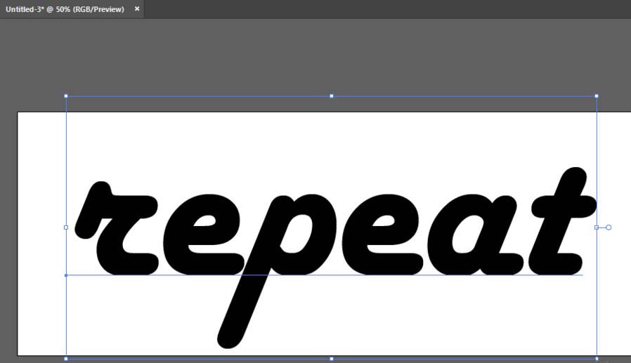 ai怎么给字体多层描边