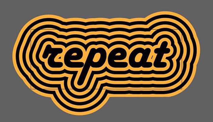 ai怎么给字体多层描边