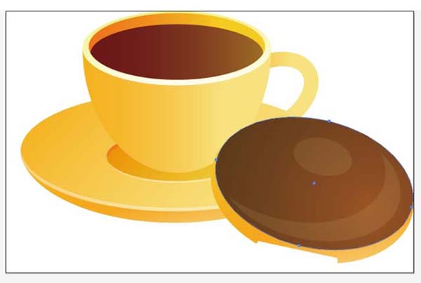 怎么用AI画咖啡杯矢量素材