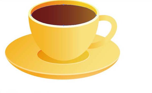 怎么用AI画咖啡杯矢量素材