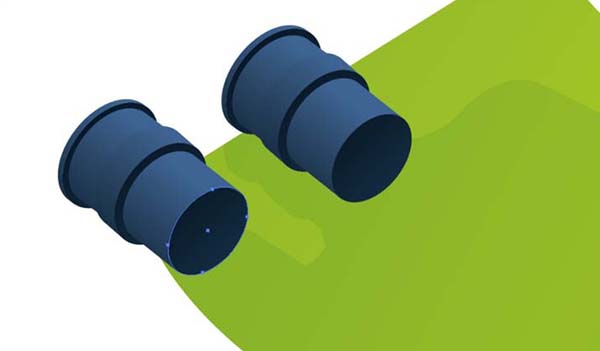 怎么用ai画望远镜