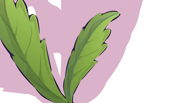 ai紫罗兰怎么画