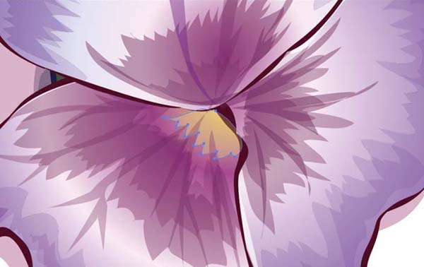 ai紫罗兰怎么画