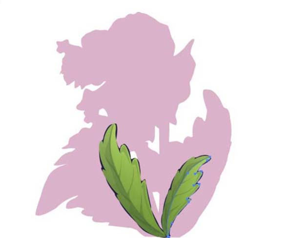 ai紫罗兰怎么画