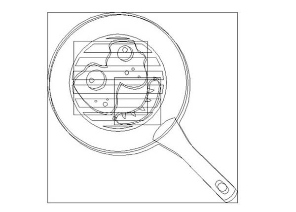 ai怎么画平锅做煎包