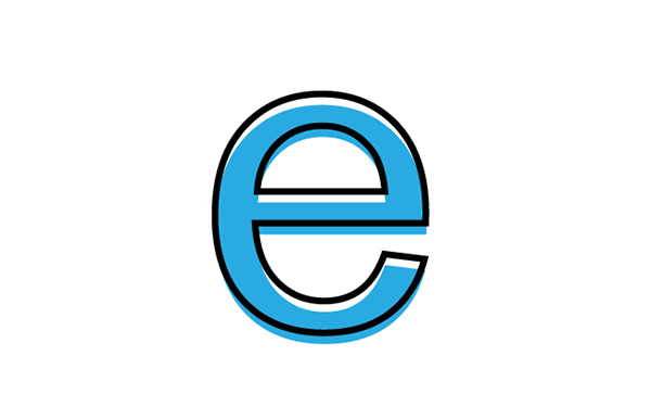 ai怎么画IE浏览器图标