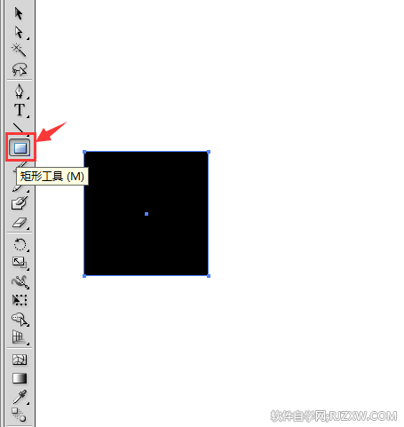 ai矩形两边怎么凸出