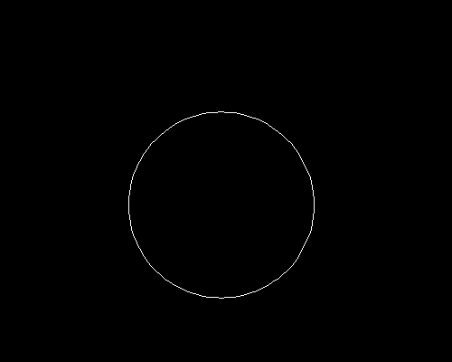 cad怎么画六连环图案