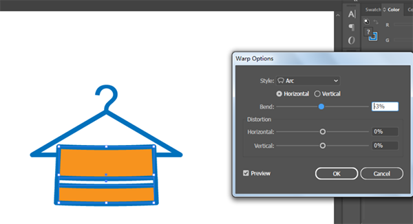 AI怎么画挂着毛巾图标