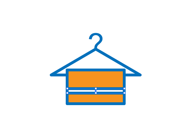 AI怎么画挂着毛巾图标