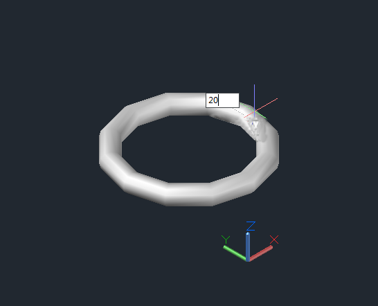 CAD2014怎么画圆环体