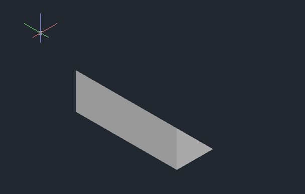 CAD2014怎么画楔体