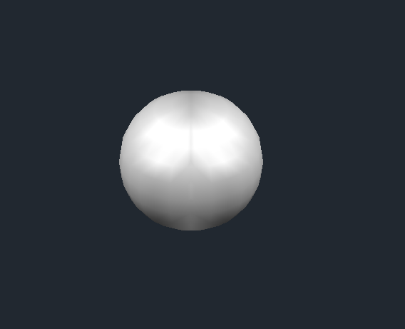 CAD2014怎么画球体