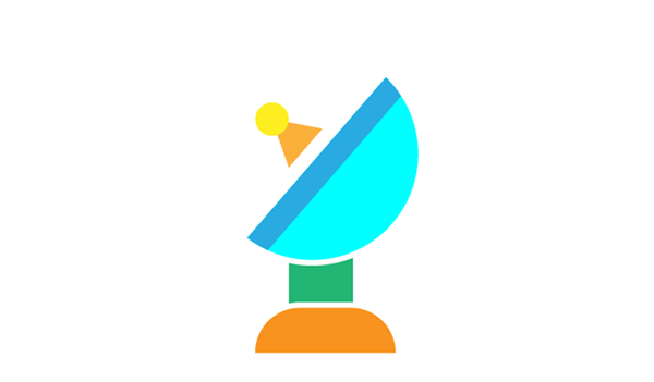 ai怎么画电视卫星锅