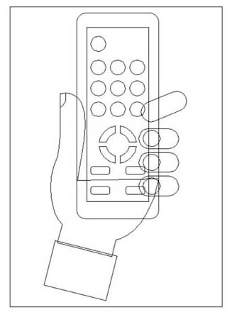 ai怎么画手拿遥控器