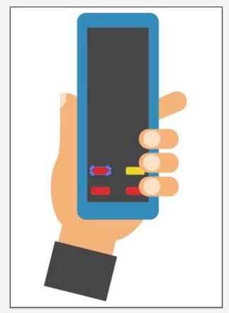 ai怎么画手拿遥控器