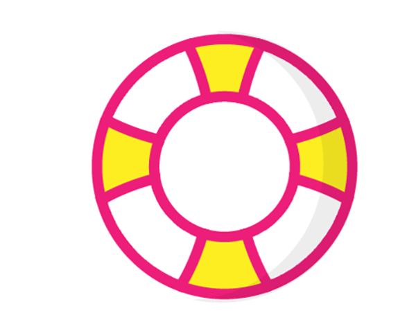 AI如何画一个游泳圈