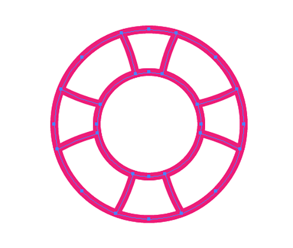 AI如何画一个游泳圈