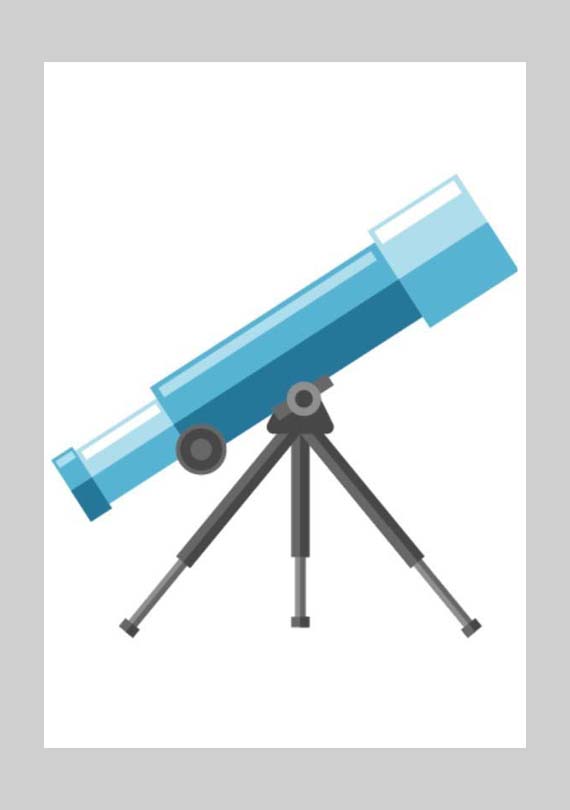 ai怎么画天文望远镜