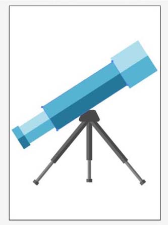 ai怎么画天文望远镜