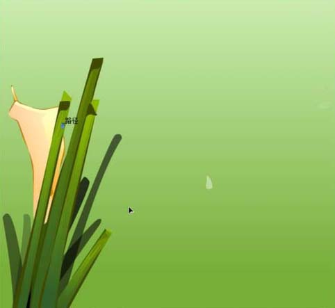 ai怎么画马蹄莲花束图片