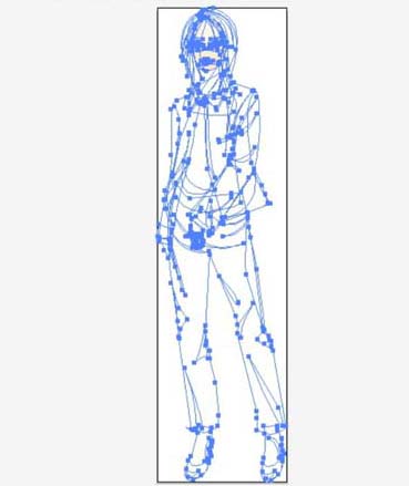 ai怎么画人物女孩全身