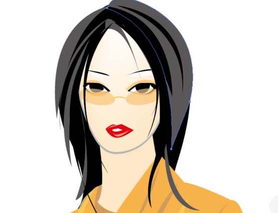 ai怎么画人物女孩全身