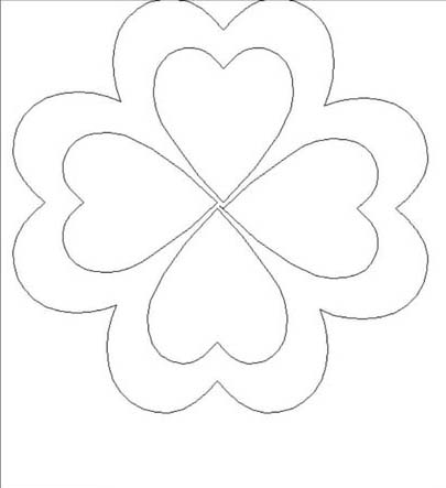 ai怎么画心形梦幻花朵