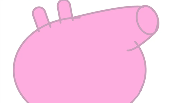 ai怎么画佩琪的猪爸爸