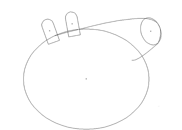 ai怎么画佩琪的猪爸爸