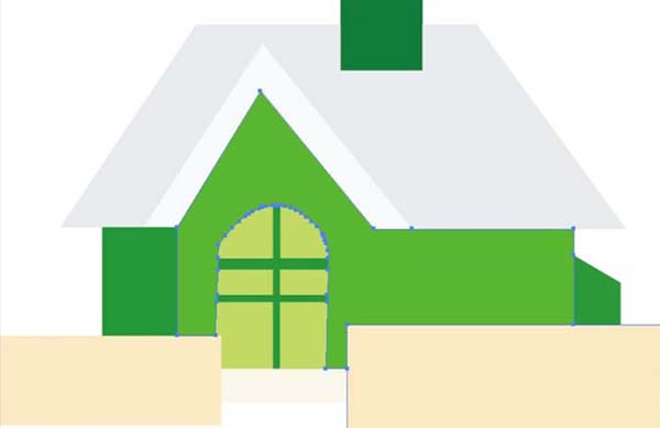 ai怎么设计小房子简笔画