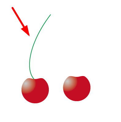 用ai怎么设计樱桃图案