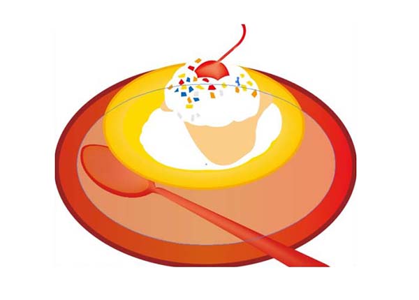 ai怎么画甜点蛋糕