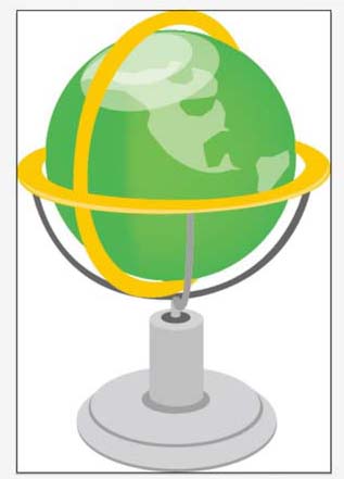 ai地球仪怎么画