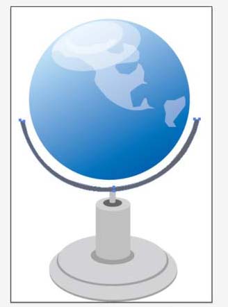 ai地球仪怎么画