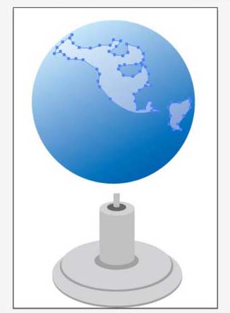 ai地球仪怎么画