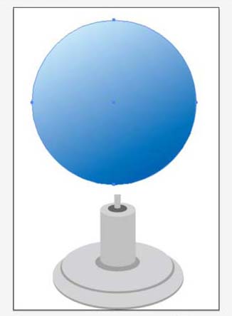 ai地球仪怎么画