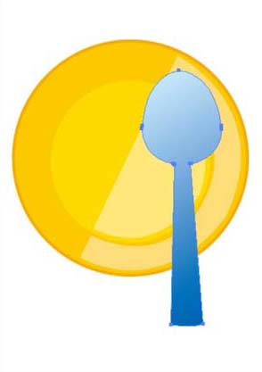 ai怎么画餐具效果图