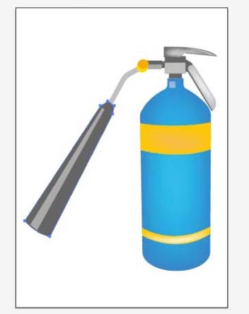 用ai画灭火器效果图