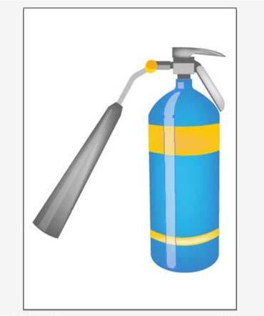 用ai画灭火器效果图