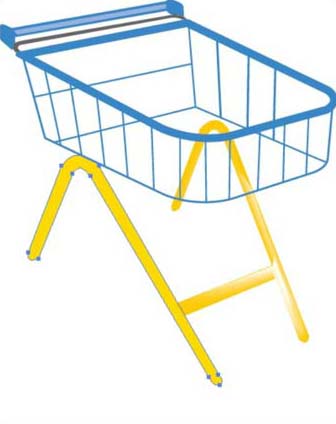 ai怎么画购物车效果图