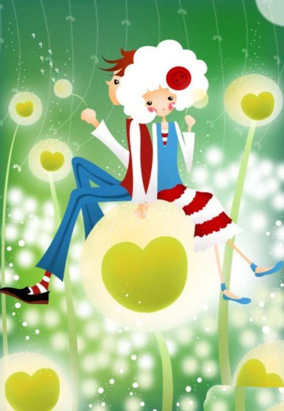 ai怎么画男女约会效果图