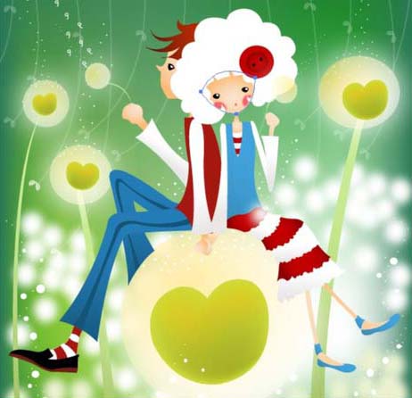 ai怎么画男女约会效果图