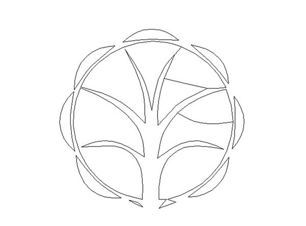 ai怎么画花朵样式的LOGO效果