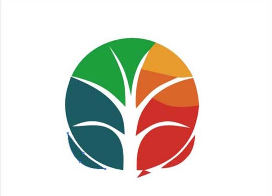 ai怎么画花朵样式的LOGO效果