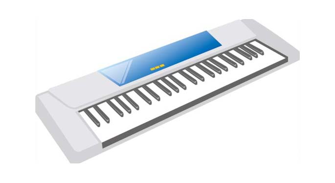 电子琴怎么用AI设计