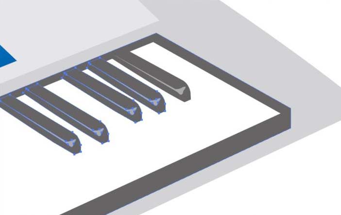 电子琴怎么用AI设计